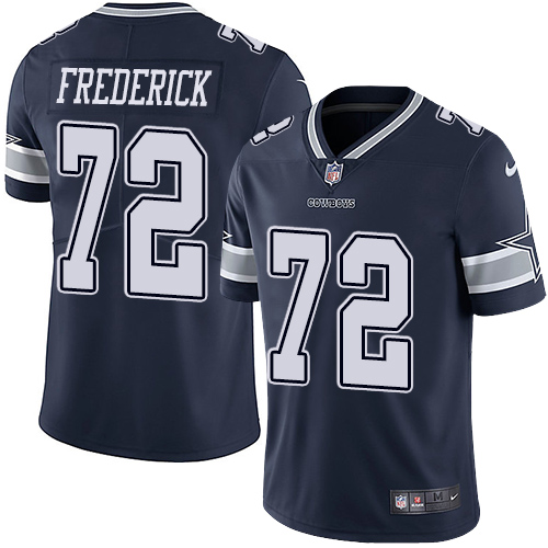 2019 men Dallas Cowboys #72 Frederick blue Nike Vapor Untouchable Limited NFL Jersey style 3->women nfl jersey->Women Jersey